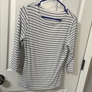 A New Day Cream Fitted 3/4 Sleeve T-Shirt